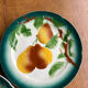 Dessert plates barbotine