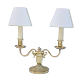 Old brass girandole lamp 2 lights