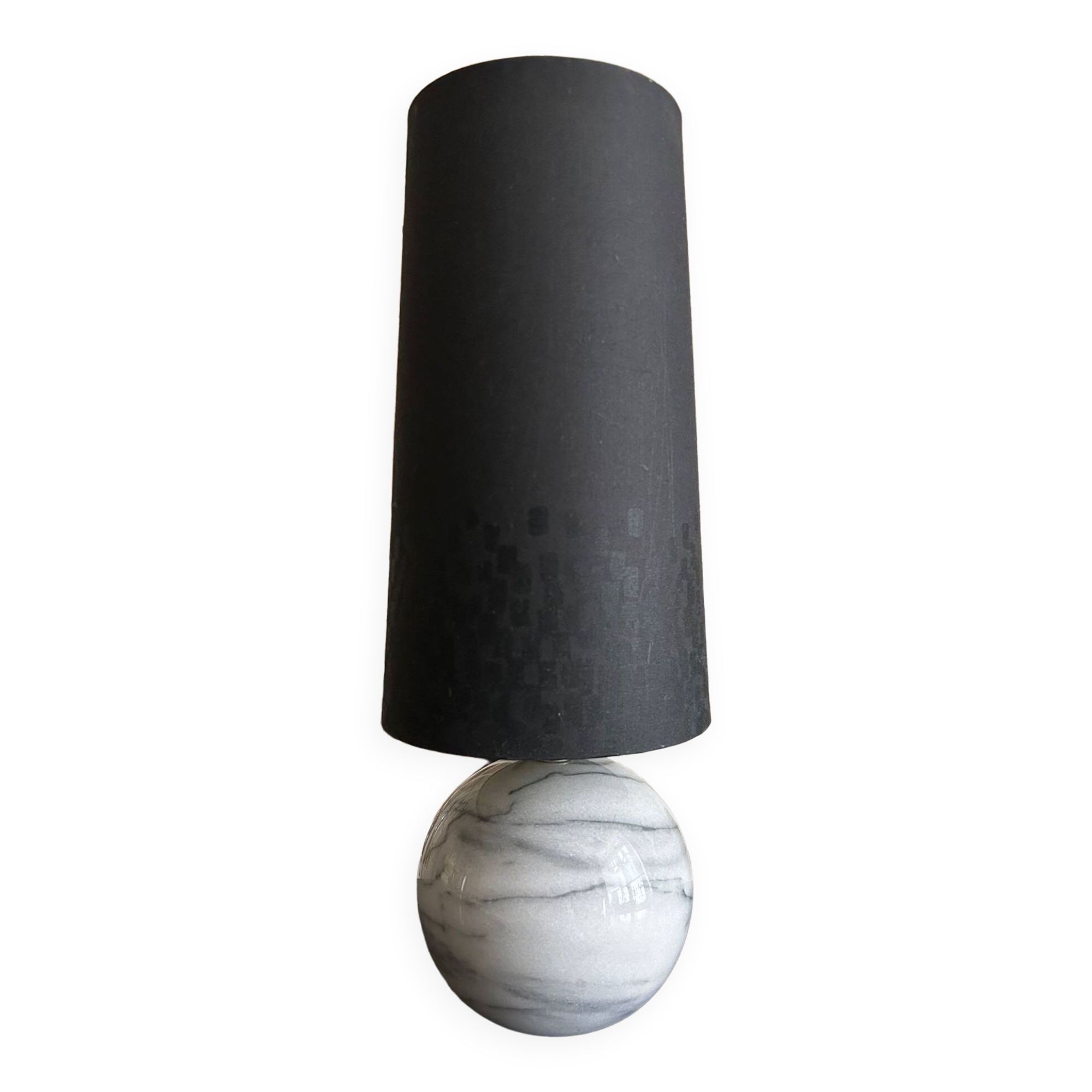 70s marble lamp