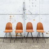 Quattro sedie mod. Arturo di Franco Campo & Carlo Graffi, per Home Anno 195