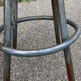 duo de tabourets industriel