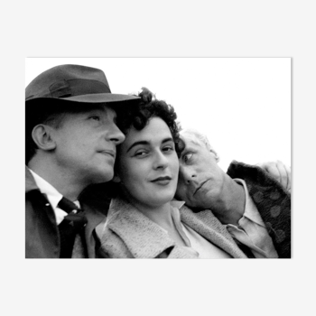 Photographie "Leonora Carrington, Paul Eluard et Max Ernst", Ardèche, 1937   /   13 x 18