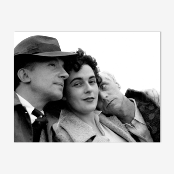 Photography, "Leonora Carrington, Paul Eluard and Max Ernst", Ardèche, 1937 / 13 x 18