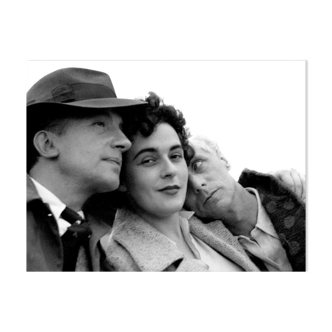 Photography, "Leonora Carrington, Paul Eluard and Max Ernst", Ardèche, 1937 / 13 x 18