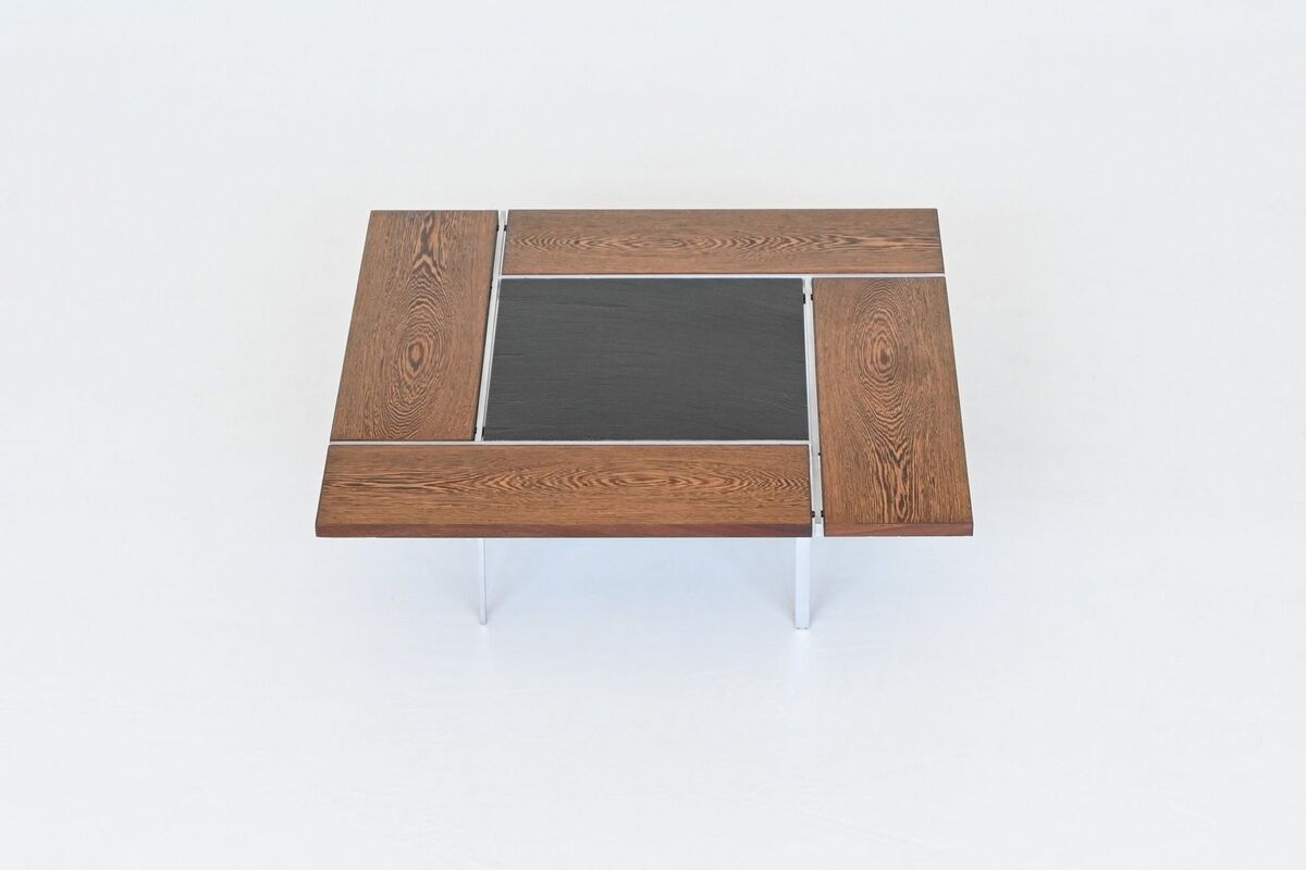 Preben Fabricius BO 750 coffee table in wenge Bo-Ex Denmark 1970