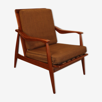 Scandinavian chair in teak around 1960