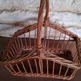 Vintage wicker basket