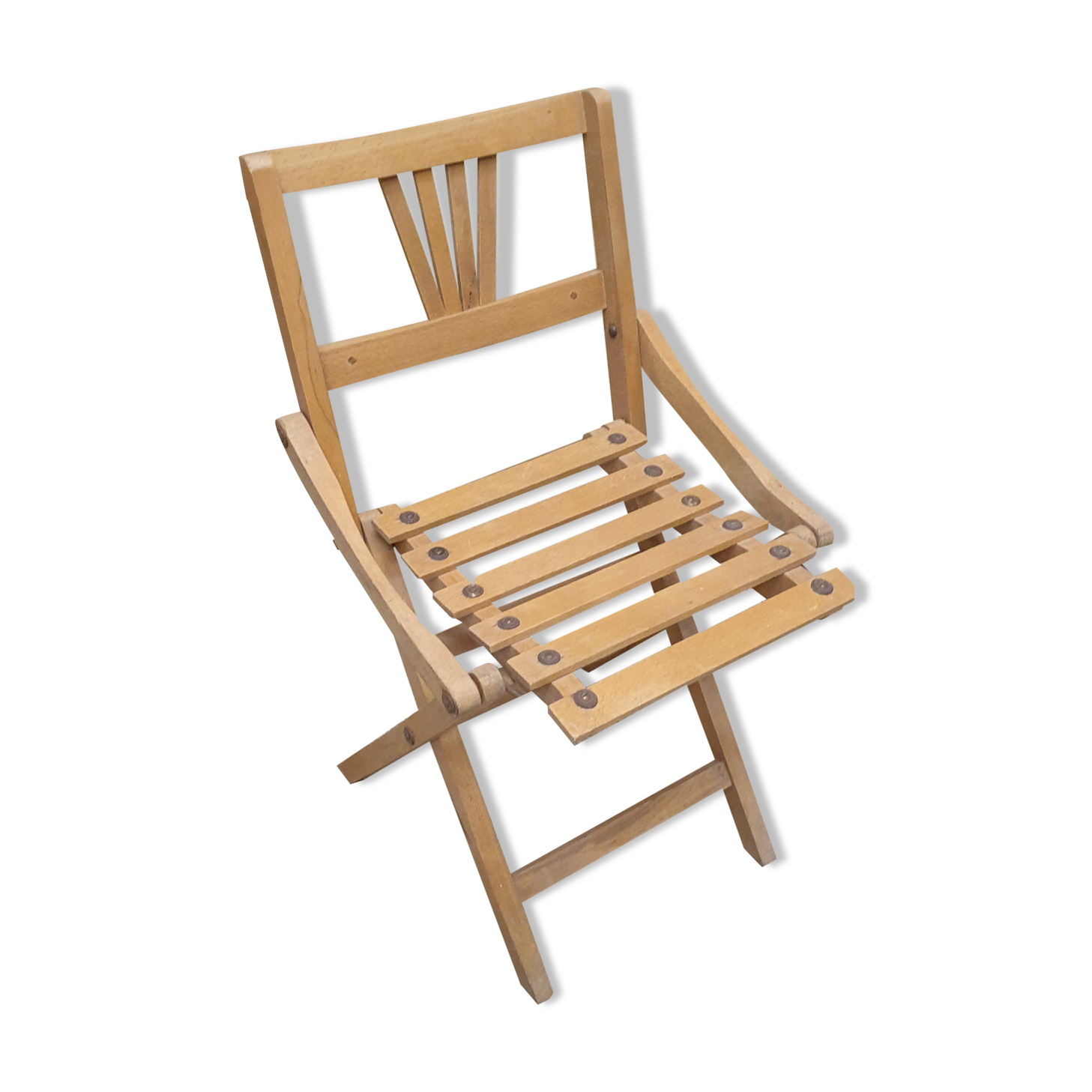 Chaise enfant pliante Thonet en bois