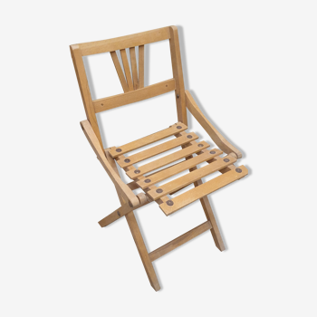 Chaise enfant pliante Thonet en bois