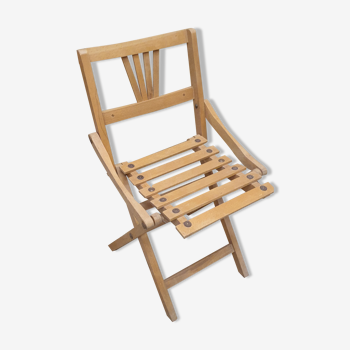 Folding children's chair Thonet in wood