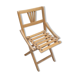 Chaise enfant pliante Thonet en bois