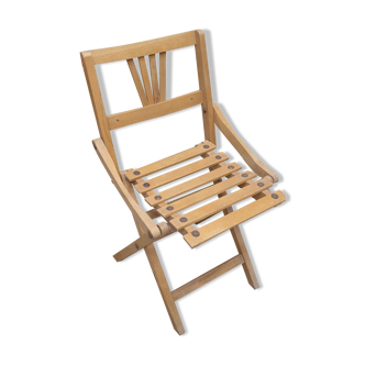 Folding children's chair Thonet in wood