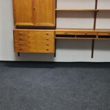 Vintage teak wall unit by HG mobel Denmark