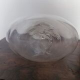 3 biberons de berger anciens en verre soufflé