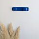 Vintage wall hook Syla model 6086 cobalt blue