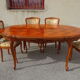 Large oval table in Louis XV style