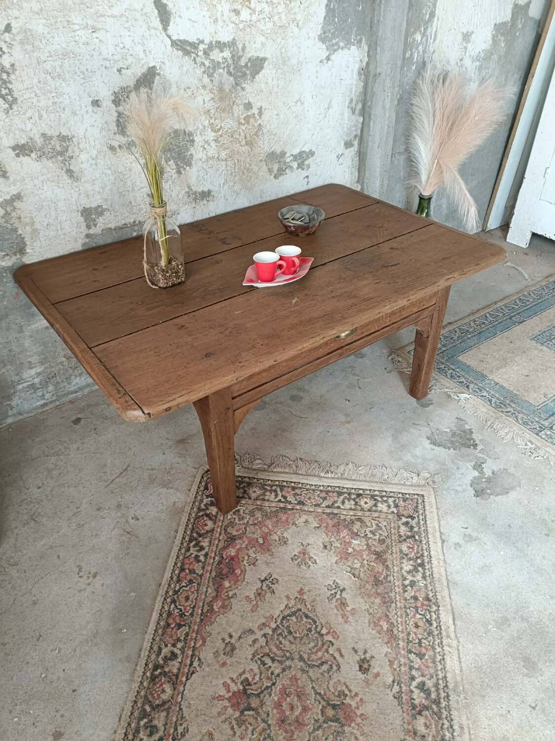 Table basse de ferme