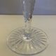 6 Cut crystal wine glasses