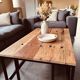 Richmond Interiors Coffee Table – Elm Wood & Metal