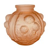 Art Deco vase in glass paste Pierre de Cagny