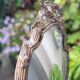 old double-sided hand-held mirror Henri Auguste SOLIÉ 1900