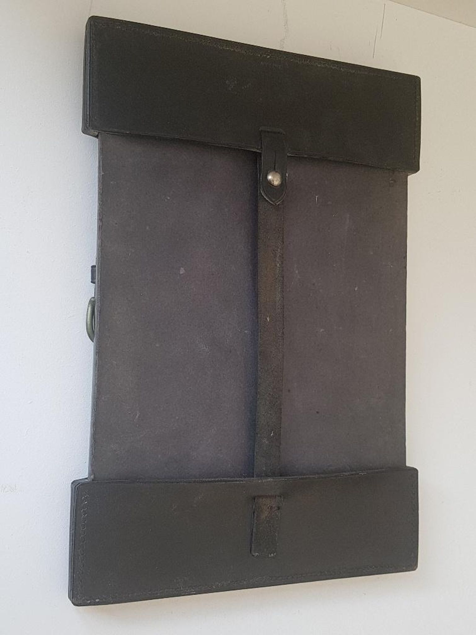 Miroir en cuir 26x38cm