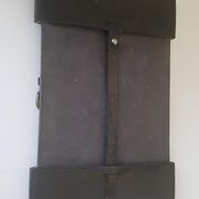 Miroir en cuir 26x38cm