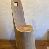 Brutalist armchair
