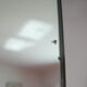 Vintage iron coat rack with mirror