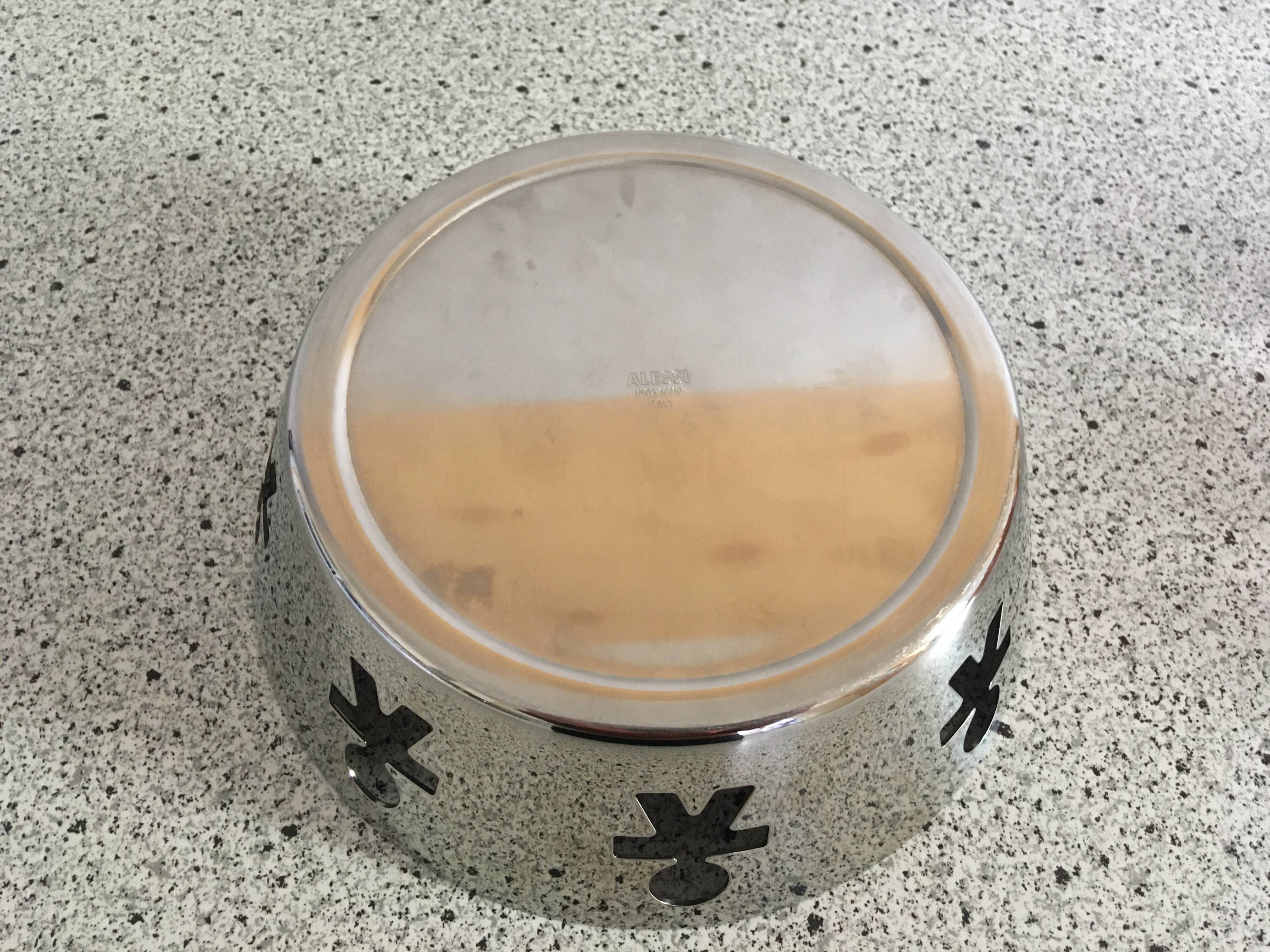 Alessi Girotondo Bread Basket Bowl