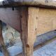 Cherry farmhouse table