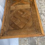 Table de salon en plusieurs essences de bois massif