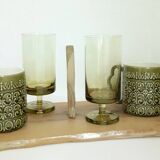 Ensemble de verres seventie's