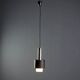 Vintage aluminium and glass chandelier, design, Italy, 1960s