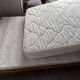 Half-moon bed in Louis XV style complete with 2 chairs.