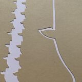 Collage 'Plain Vanilla I' of series 'Silhouettes'