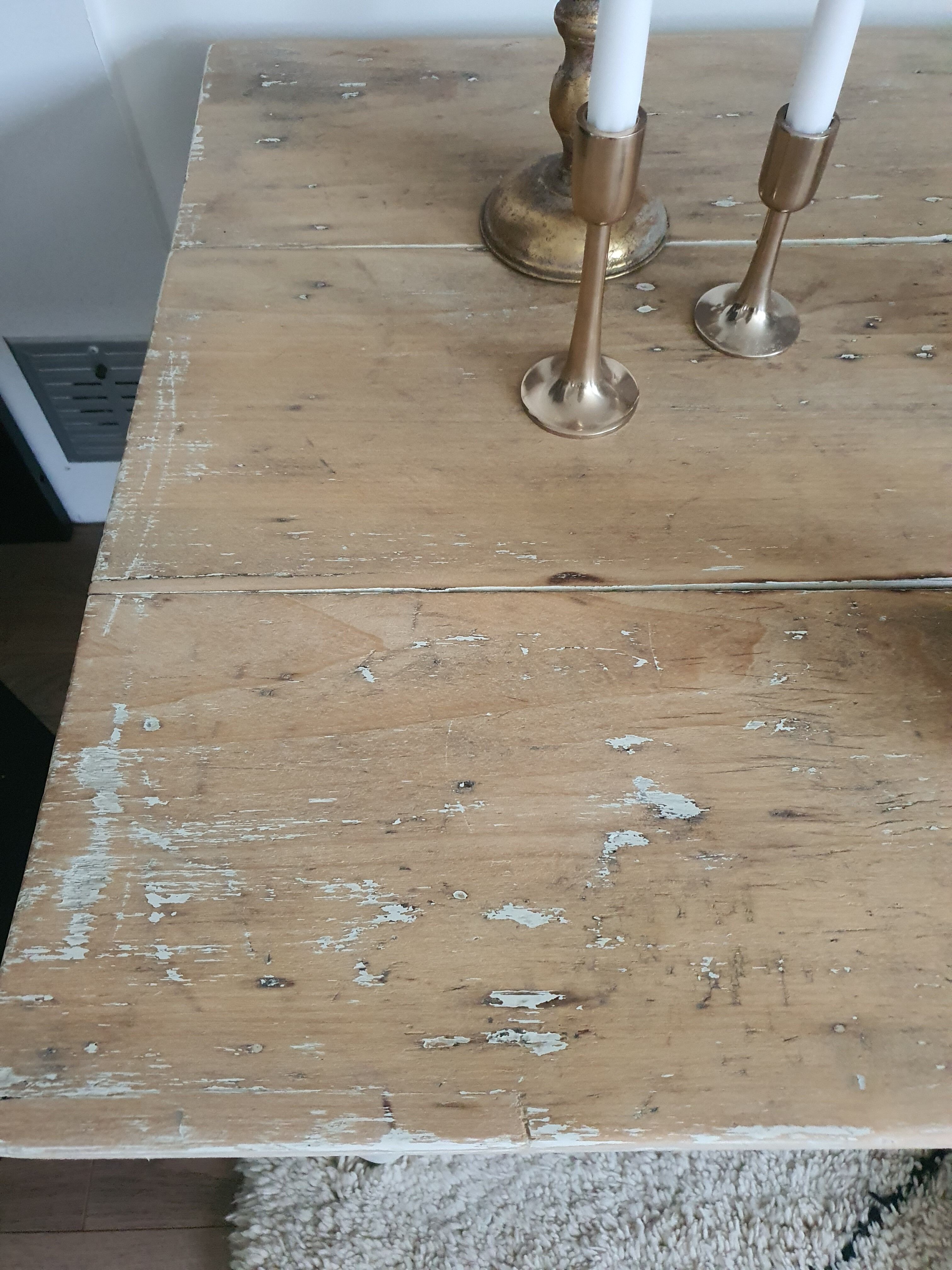 Country style coffee table