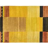 Hand tufted vintage rug by Karin Bernholm, for Axeco Svenska AB. 200 x 142 cm (79 x 56 in)