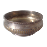 Silver metal compotier