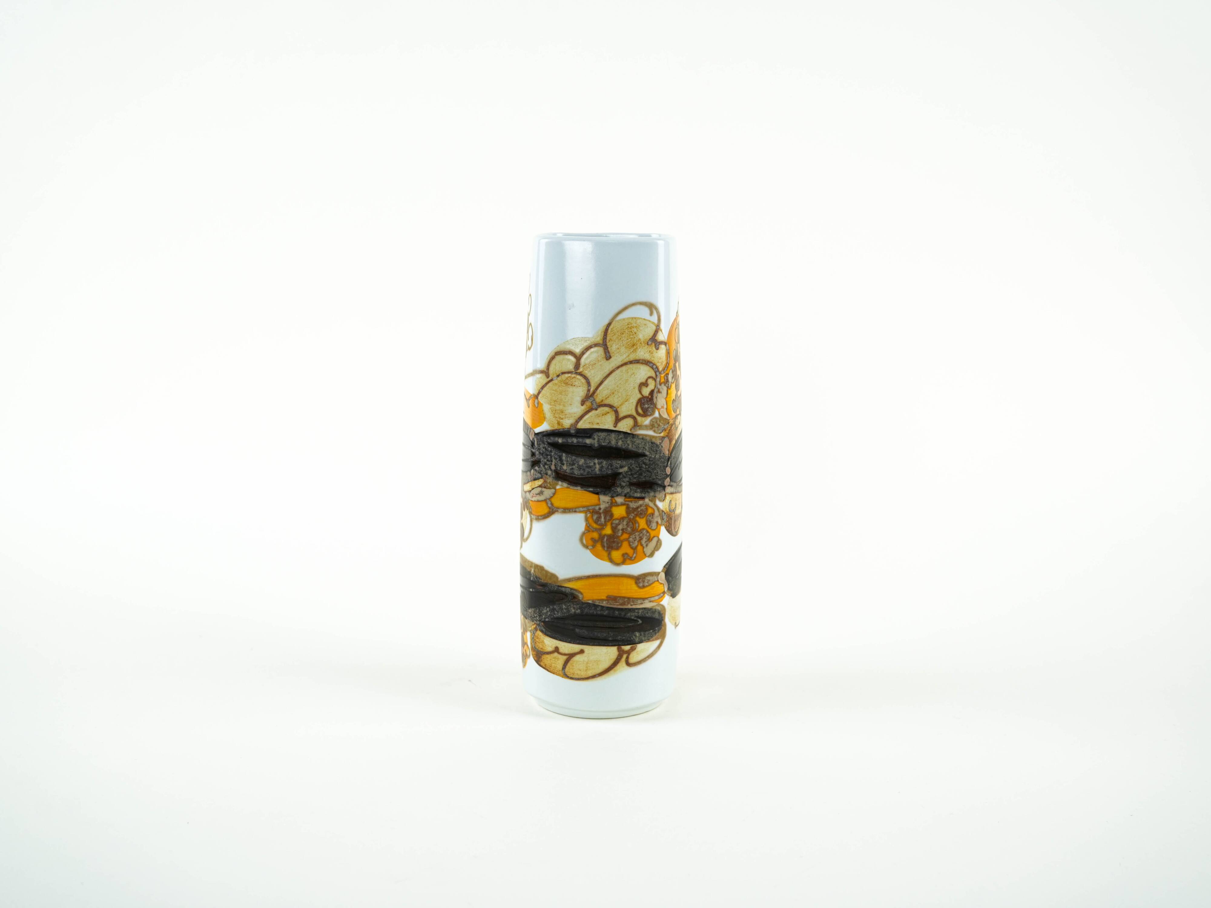 Vase en porcelaine, design danois, années 1960, fabriqué par Royal Copenhagen