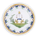 Revolution decorative plate in Nevers earthenware