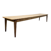 Très grande table en bois 1940