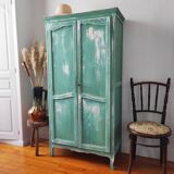 Patinated vintage Parisian wardrobe