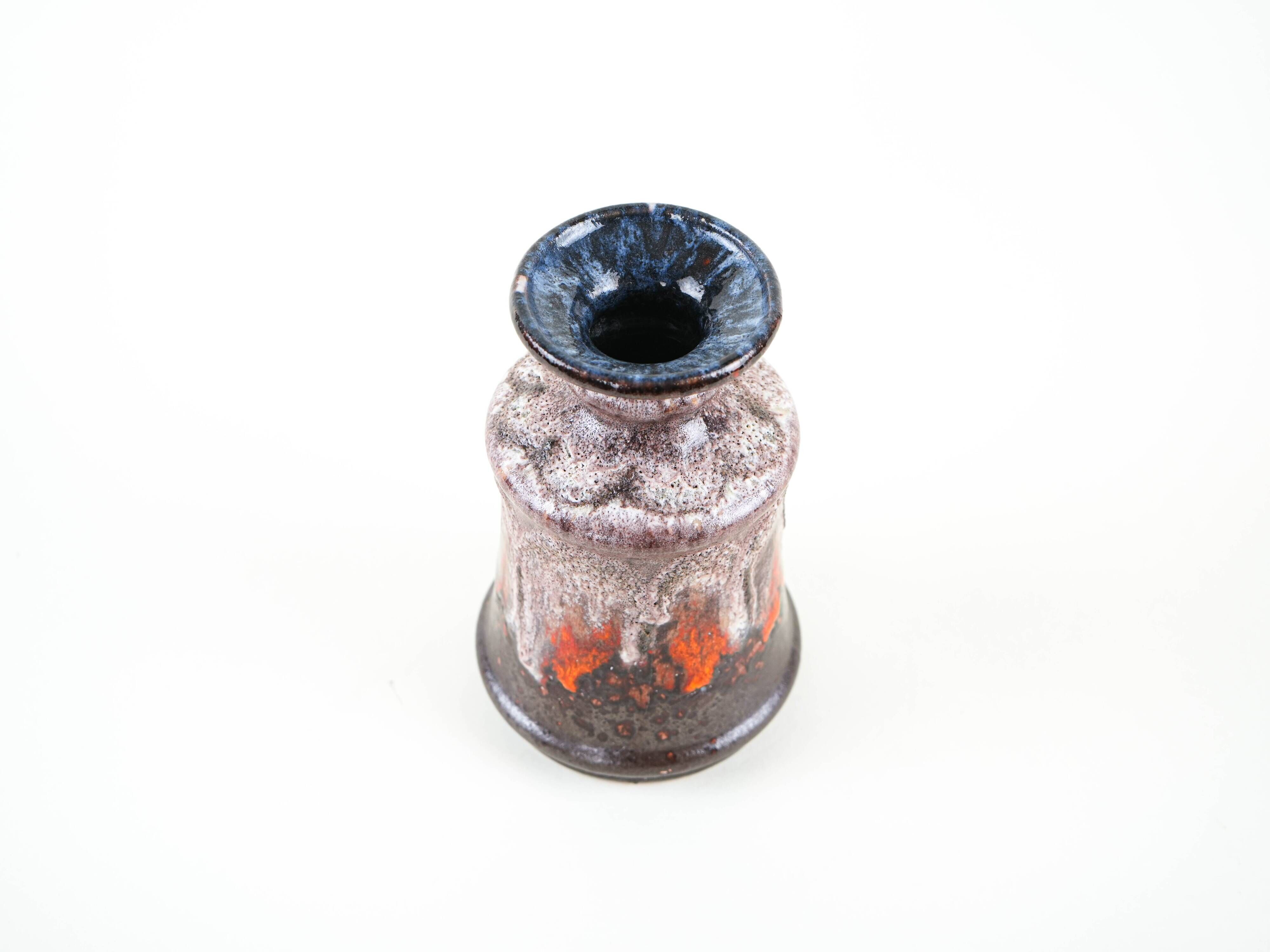 Ceramic vase, German design, 1960s, manufactured by Strehla