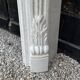 Louis XV Style Fireplace in Carrara Marble, Circa 1980