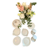 Lot of tableware (dishes, plates, etc.) - porcelain