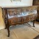 Commode de style louis XV , bois naturel