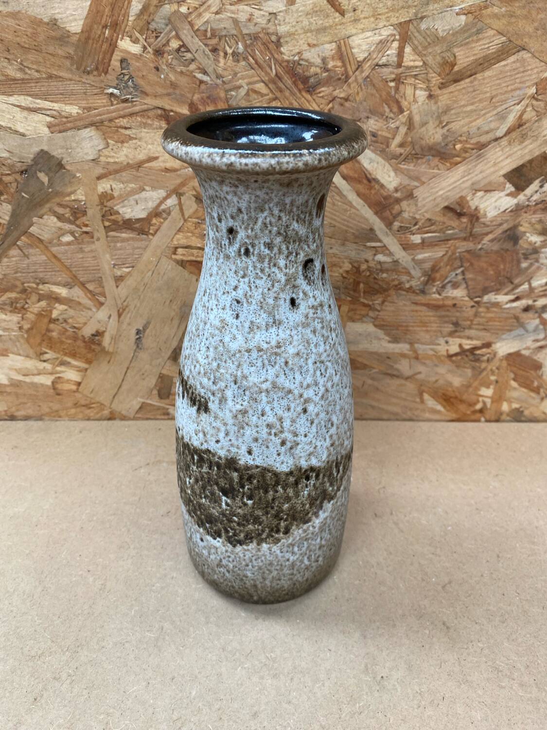 Old Vase scheurich keramik Ceramic Beige Brown
