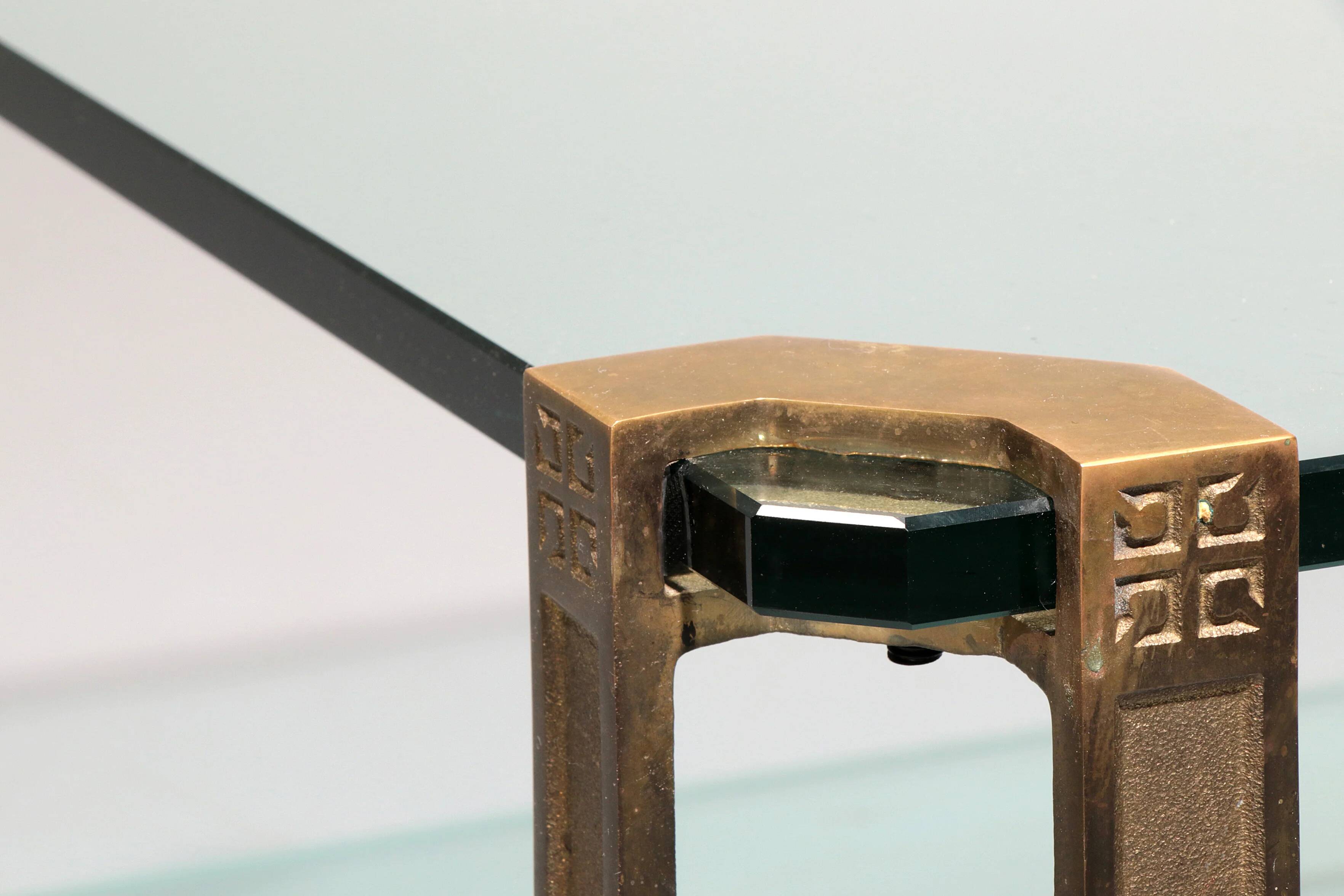 Elegant midcentury table by Peter Ghyczy model T24