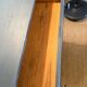 Commode anglaise en bois patiné noir
